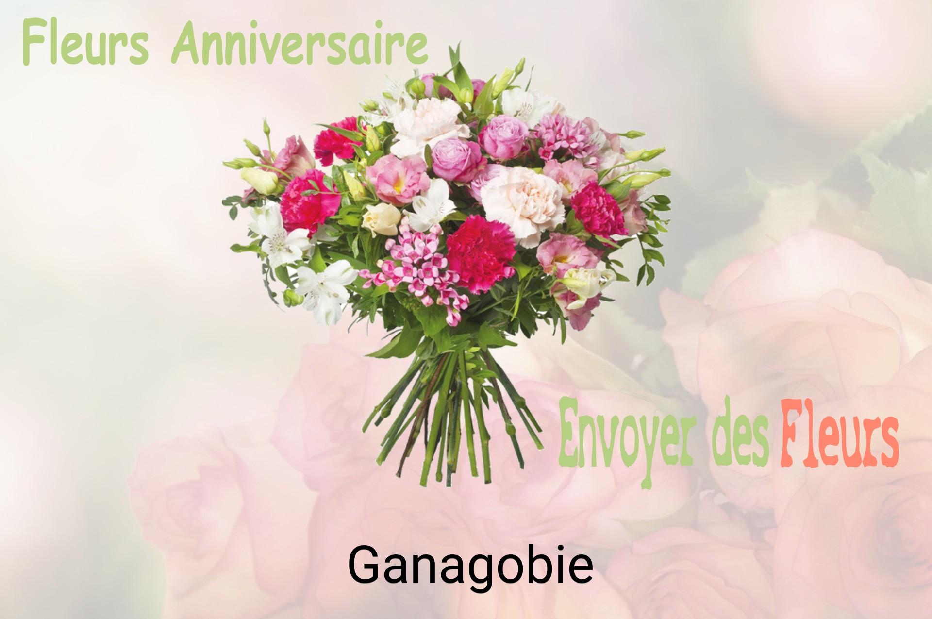 Bouquet de fleurs d’anniversaire livré à Ganagobie